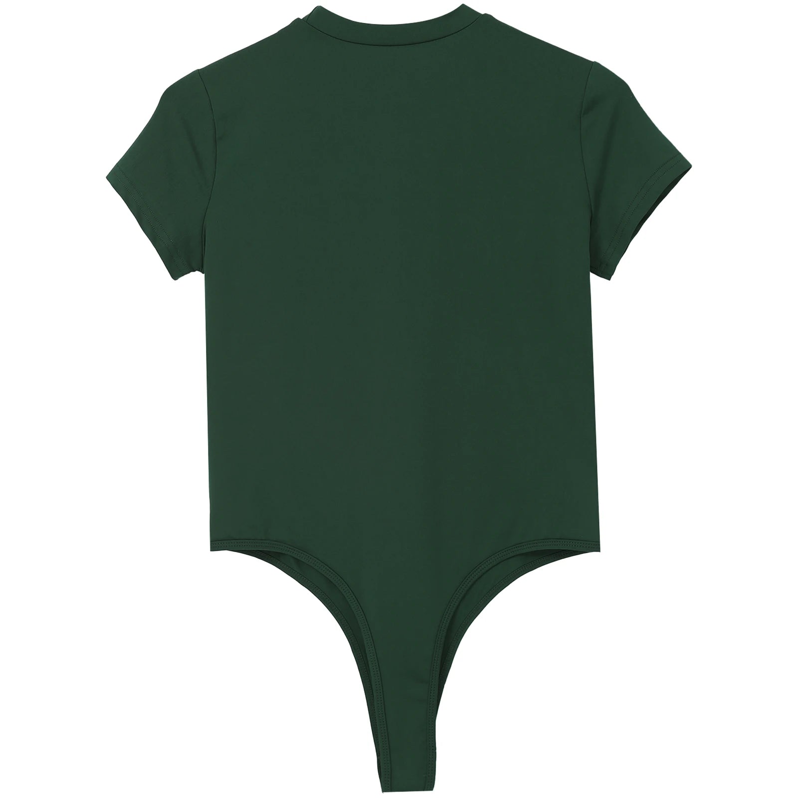 flat lay of Green Afters Bodysuit - pridevoyageshop.com - gay men's lingerie, bodywear, fetish wear

