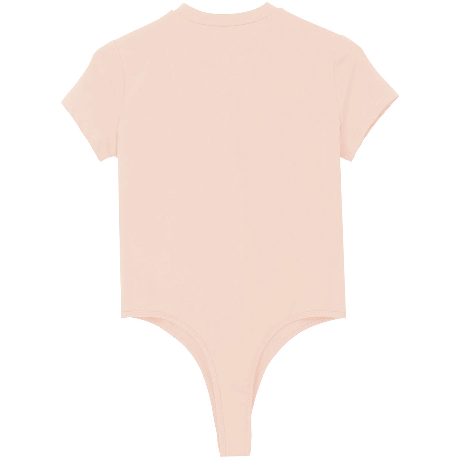 flat lay of Pink Afters Bodysuit - pridevoyageshop.com - gay men's lingerie, bodywear, fetish wear
