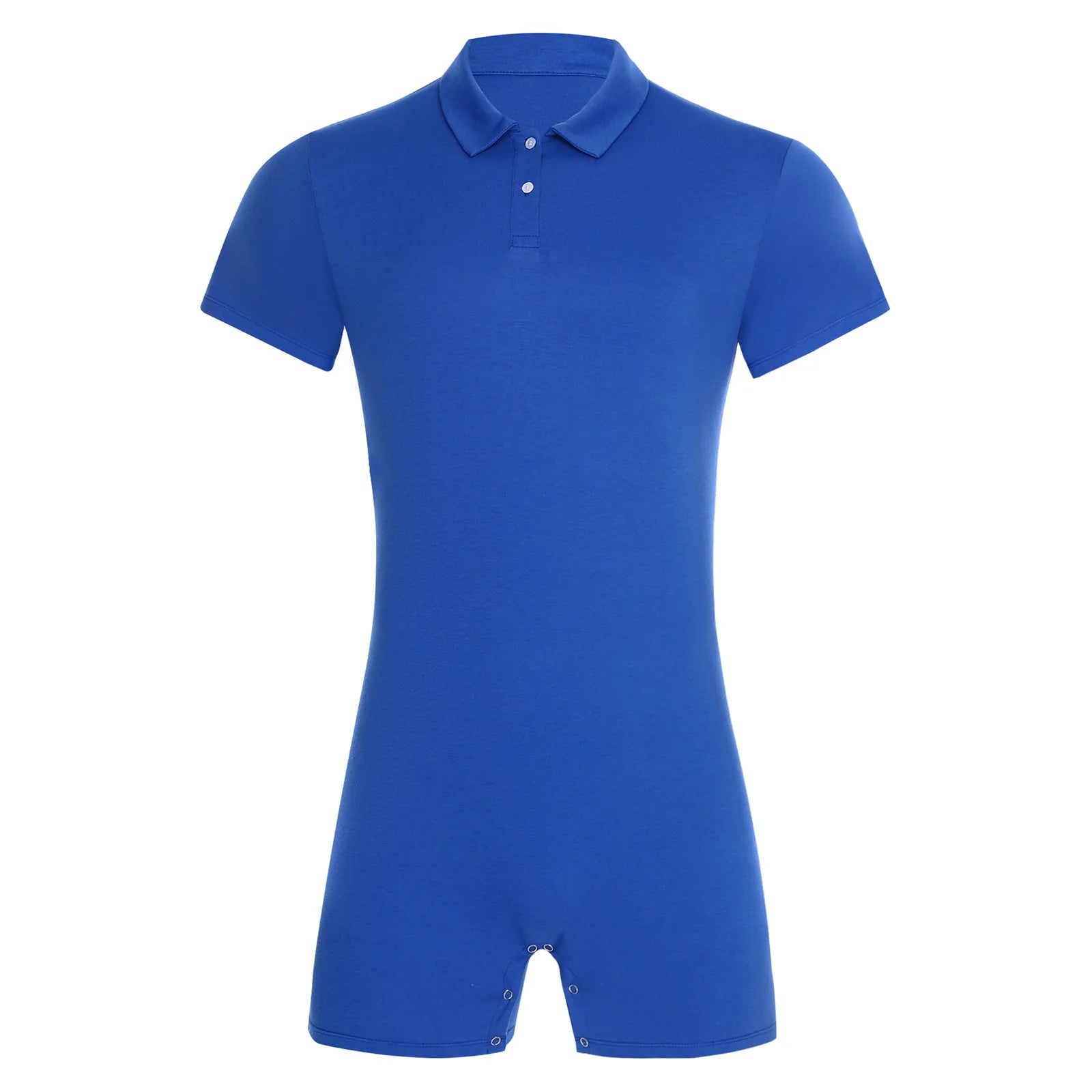 flat lay of Royal Blue Handler Singlet - pridevoyageshop.com - gay men's lingerie, bodywear, fetish wear
