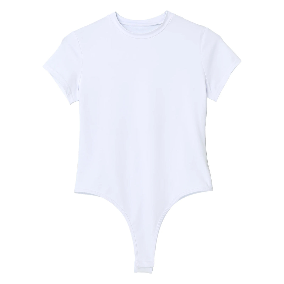 flat lay of White Afters Bodysuit - pridevoyageshop.com - gay men's lingerie, bodywear, fetish wear
