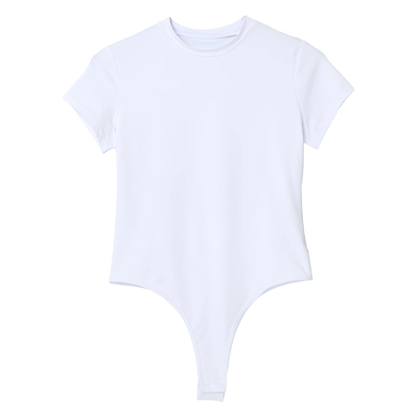 flat lay of White Afters Bodysuit - pridevoyageshop.com - gay men's lingerie, bodywear, fetish wear

