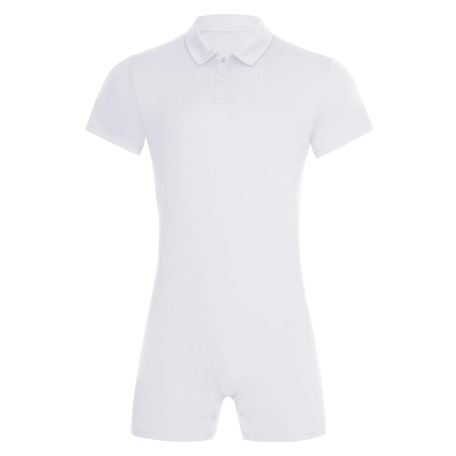 flat lay of White Handler Singlet - pridevoyageshop.com - gay men's lingerie, bodywear, fetish wear
