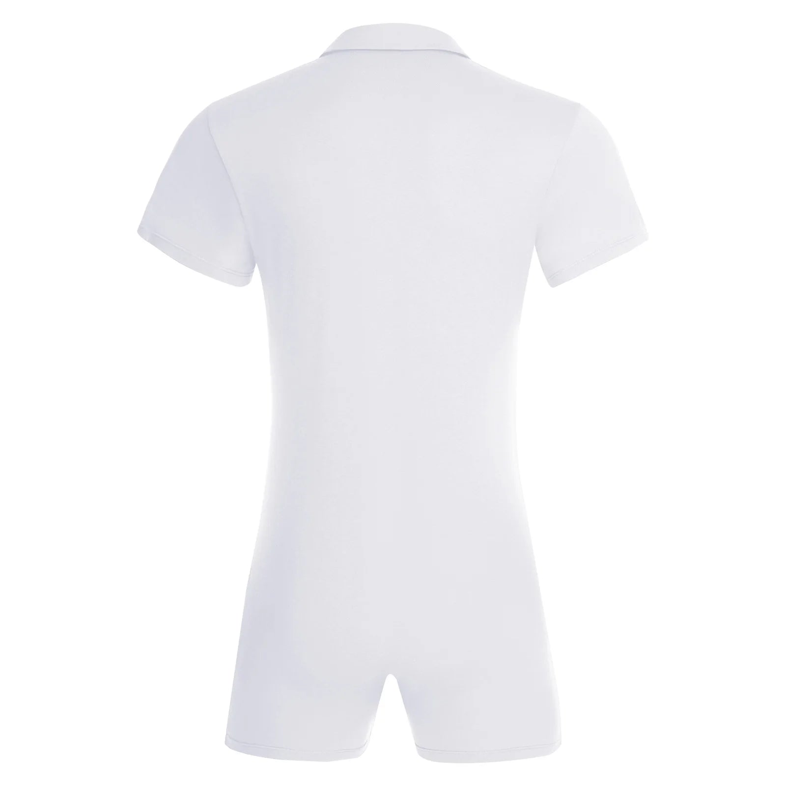 flat lay of White Handler Singlet - pridevoyageshop.com - gay men's lingerie, bodywear, fetish wear
