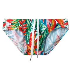 flowers Men’s Jungle Jock Hunter Swim Briefs with Removable Pad - pridevoyageshop.com - gay men’s sexy swim briefs, trunks, board shorts, and bikinis