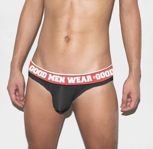 a hot man in black Good Men Wear Men's Skinny Briefs - pridevoyageshop.com - gay men’s underwear and swimwear