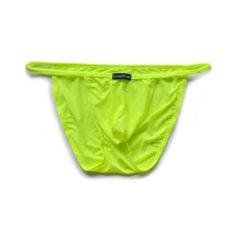 green DM Men’s Blow Me Side-String Brief - pridevoyageshop.com - gay men’s thongs, boxers, briefs and jockstraps