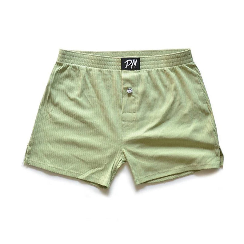 green DM Untamed Button-Up Boxer Shorts - pridevoyageshop.com - gay men’s thongs, boxers, briefs and jockstraps