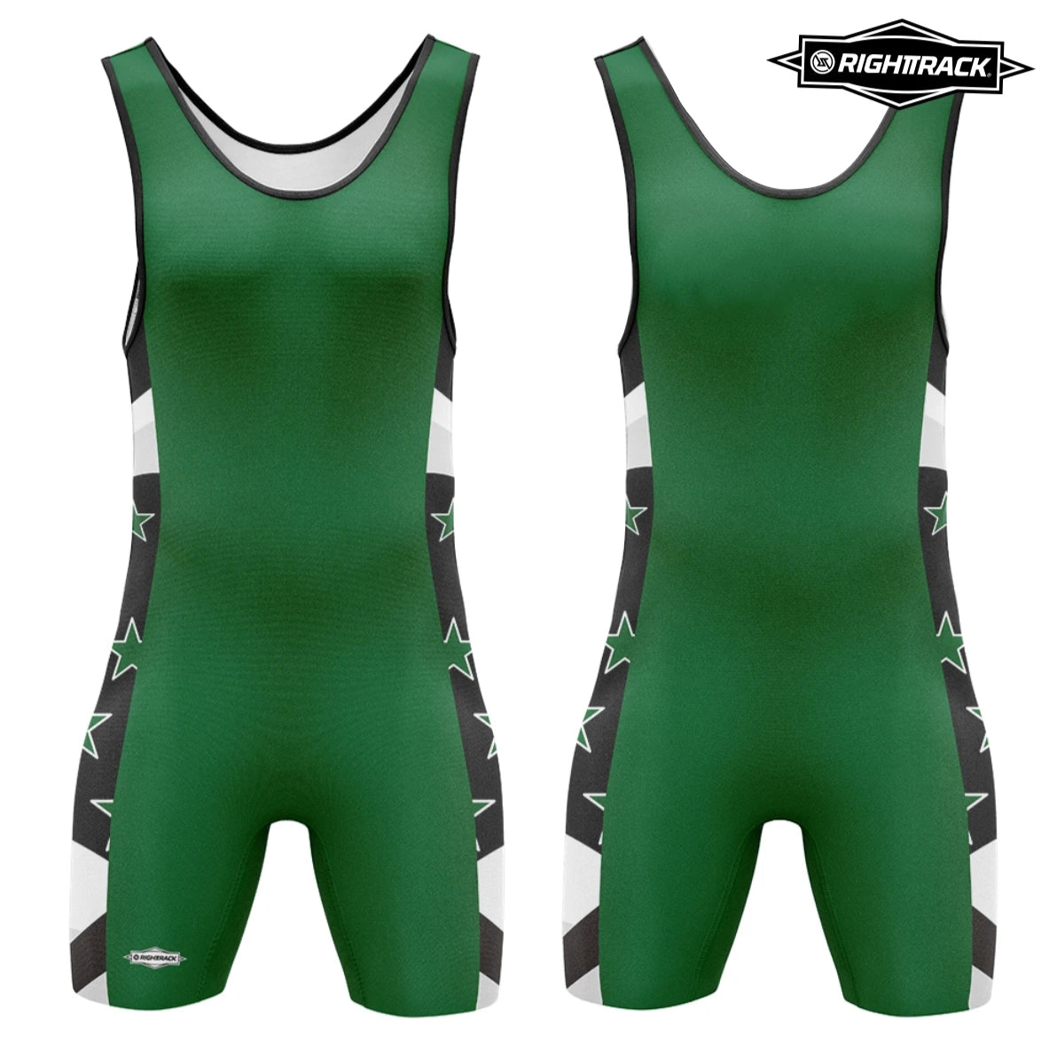 green Men's Starline Wrestling Singlet from Pridevoyageshop