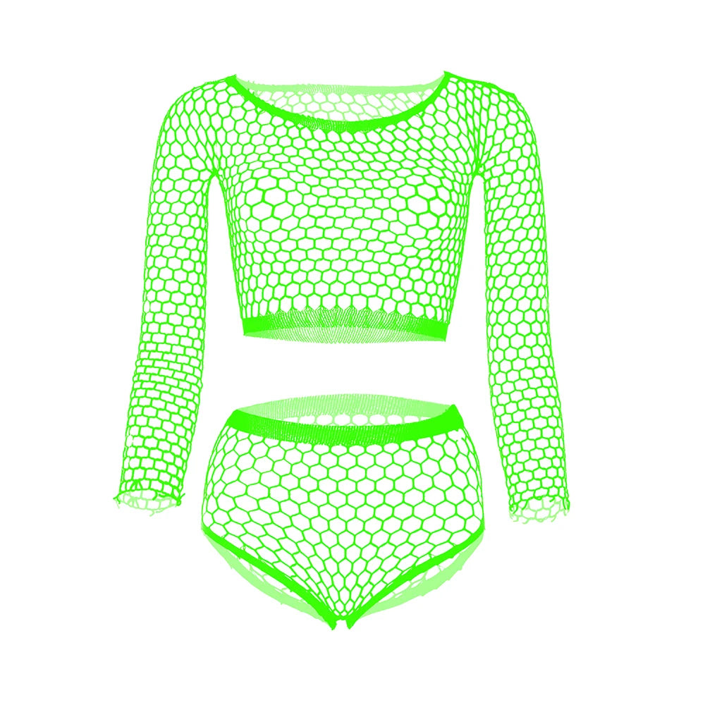 green hex net lingerie set geometric cutout mesh flat lay – pridevoyageshop.com – gay men’s harness, lingerie and fetish wear