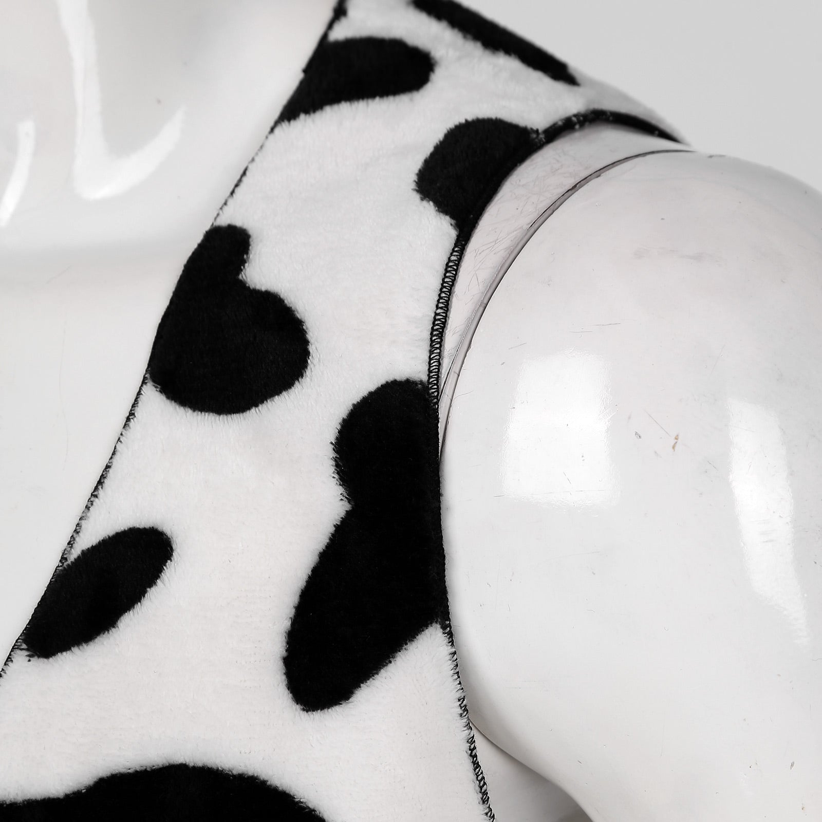 milk the moment cowprint vest in black cow print – pridevoyageshop.com – gay men’s gym tank tops mesh tank tops clubwear fashion tops and activewear