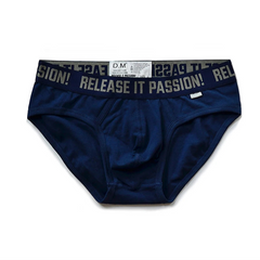 navy blue DM Men’s Release It Passion Classic Pouch Brief - pridevoyageshop.com - gay men’s thongs, boxers, briefs and jockstraps