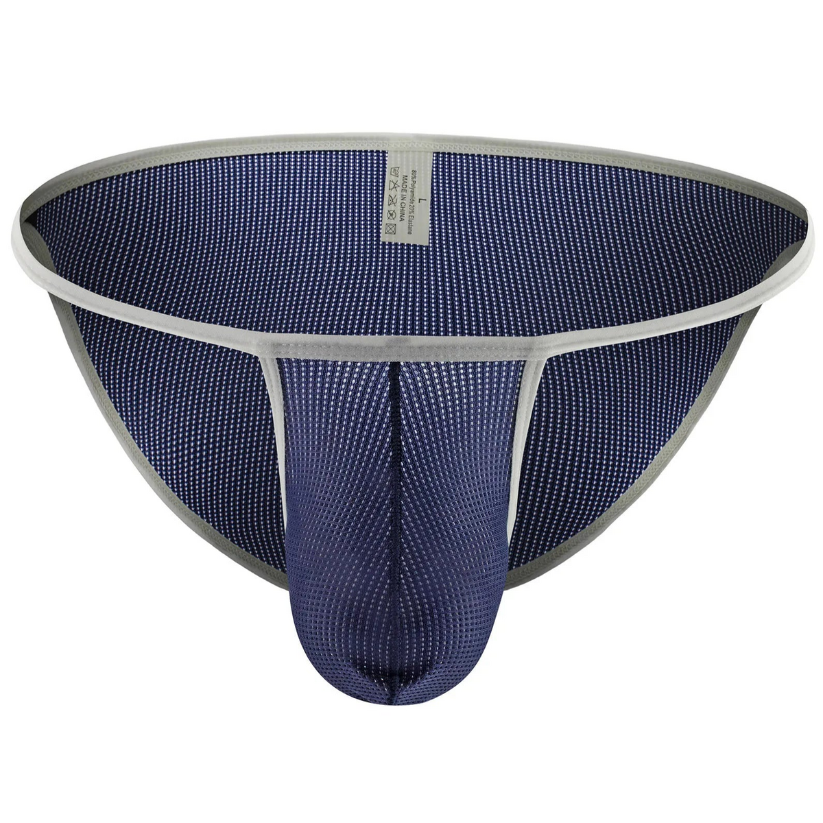 navy blue Men’s Net Bait Mesh Briefs - pridevoyageshop.com - gay men’s thongs, boxers, briefs and jockstraps