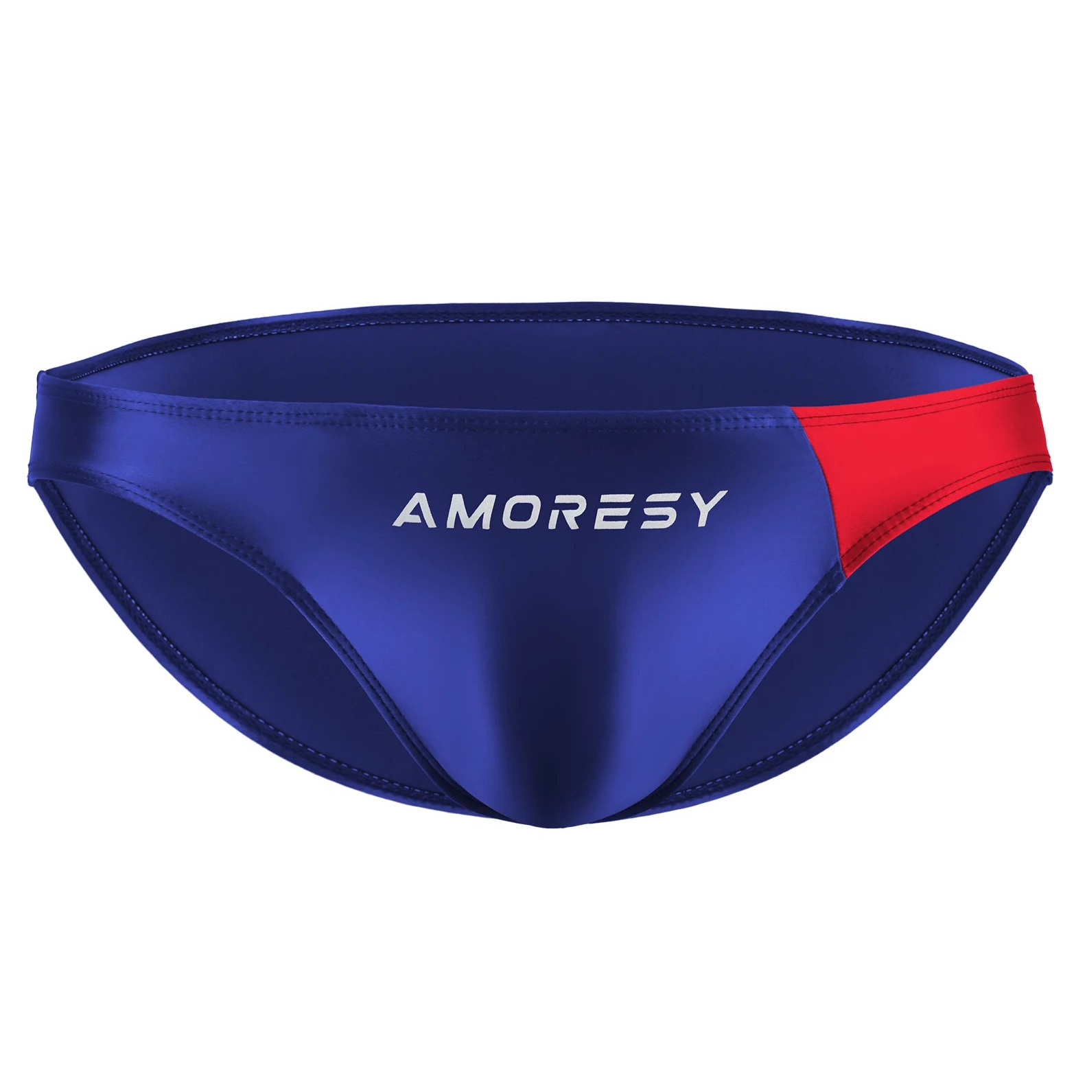 navy blue Men’s Ultra-Slick Wet Werk Mini Swim Briefs - pridevoyageshop.com - gay men’s sexy swim briefs, trunks, board shorts, and bikinis