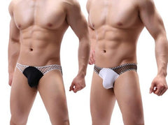 Gay Men's Bold Fishnet Briefs - pridevoyageshop.com - gay men’s underwear and swimwear