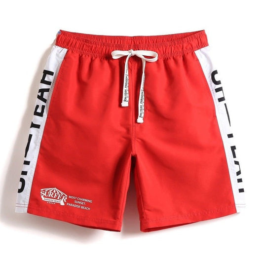 red Oh Yeah! Board Shorts - pridevoyageshop.com - gay men’s underwear and swimwear