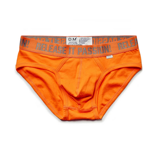 orange DM Men’s Release It Passion Classic Pouch Brief - pridevoyageshop.com - gay men’s thongs, boxers, briefs and jockstraps