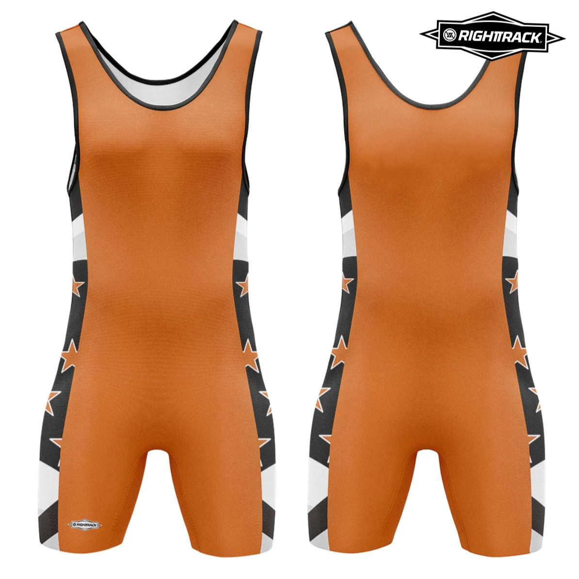 orange Men's Starline Wrestling Singlet from Pridevoyageshop