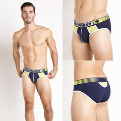 a hot gay man in Men's 98' Mesh Brief 5-Pack - pridevoyageshop.com - gay men’s underwear and swimwear