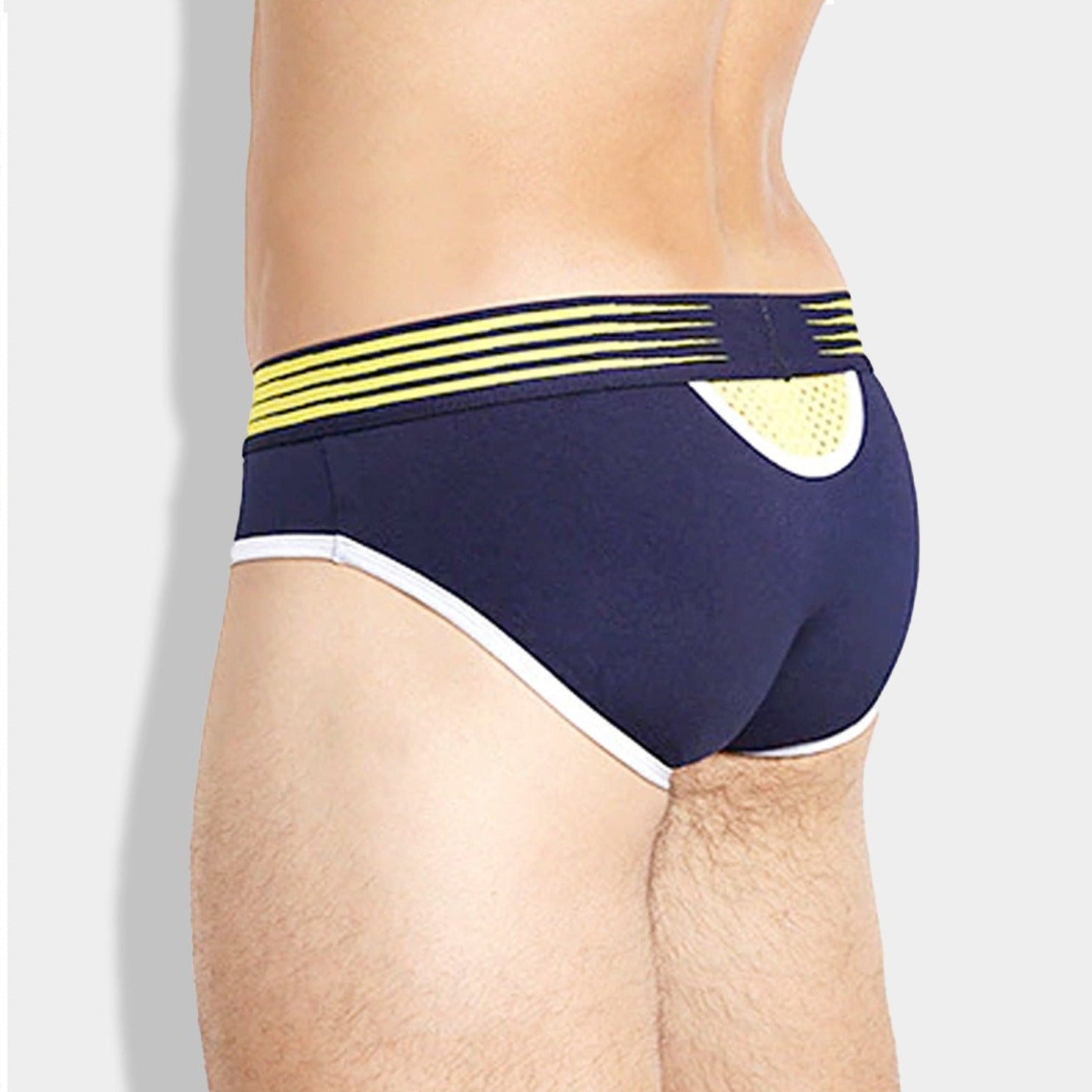 a hot gay man in Men's 98' Mesh Brief 5-Pack - pridevoyageshop.com - gay men’s underwear and swimwear