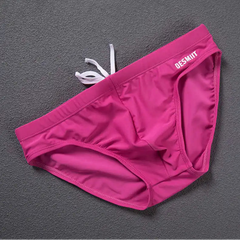 pink Desmiit Men’s Bulge Master Low Rise Swim Briefs - pridevoyageshop.com - gay men’s sexy swim briefs, trunks, board shorts, and bikinis
