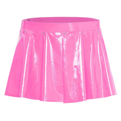 pink Men’s Snap & Strut PVC Kink Skirt BriefMen’s Snap & Strut PVC Kink Skirt Brief - pridevoyageshop.com - gay men’s thongs, boxers, briefs and jockstraps