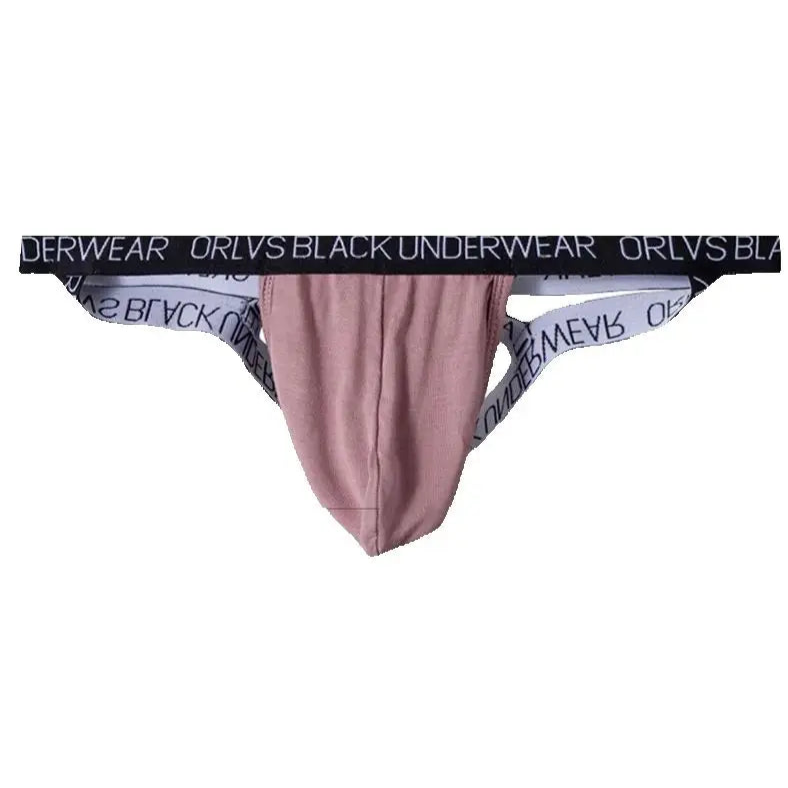 pink Men’s X-Strap Jock Thong - pridevoyageshop.com - gay men’s thongs, boxers, briefs and jockstraps