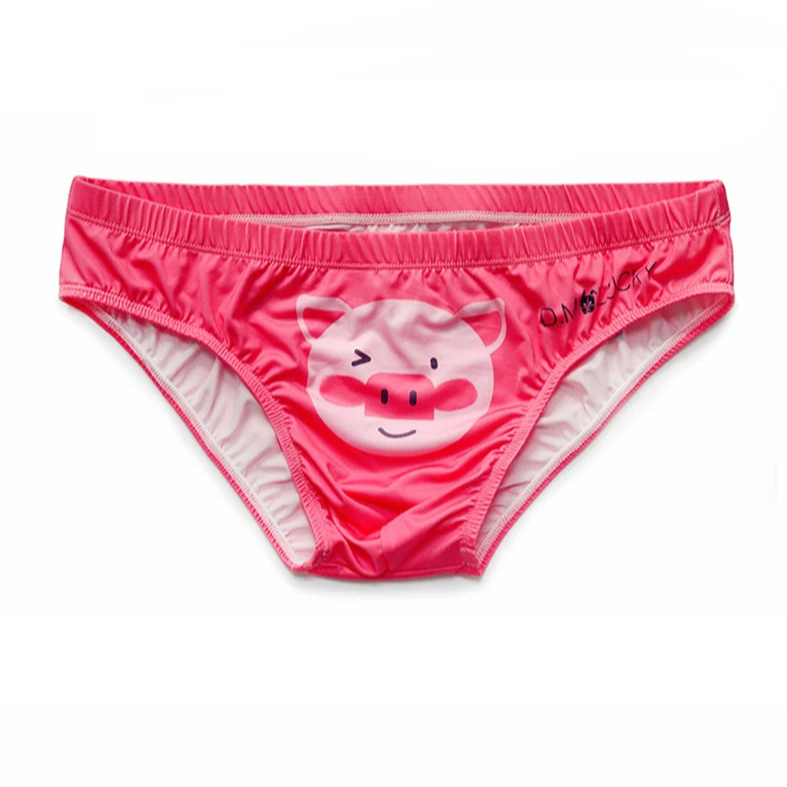 pink pig DM Men’s Cheeky Critters & Fruit Print Brief - pridevoyageshop.com - gay men’s thongs, boxers, briefs and jockstraps
