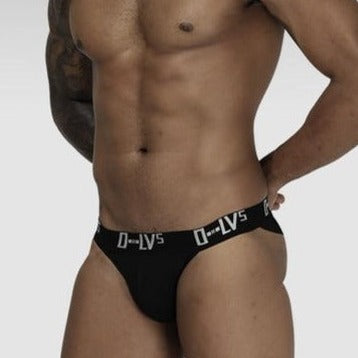 hot man in black black Cross Strap Jockstrap: Male Jock Strap & Pouch Jockstrap- pridevoyageshop.com - gay men’s underwear and swimwear