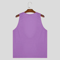 purple Chest Day Drop Vest – pridevoyageshopcom – gay mens clubwear mesh tanks crop tops fashion tops partywear activewear
