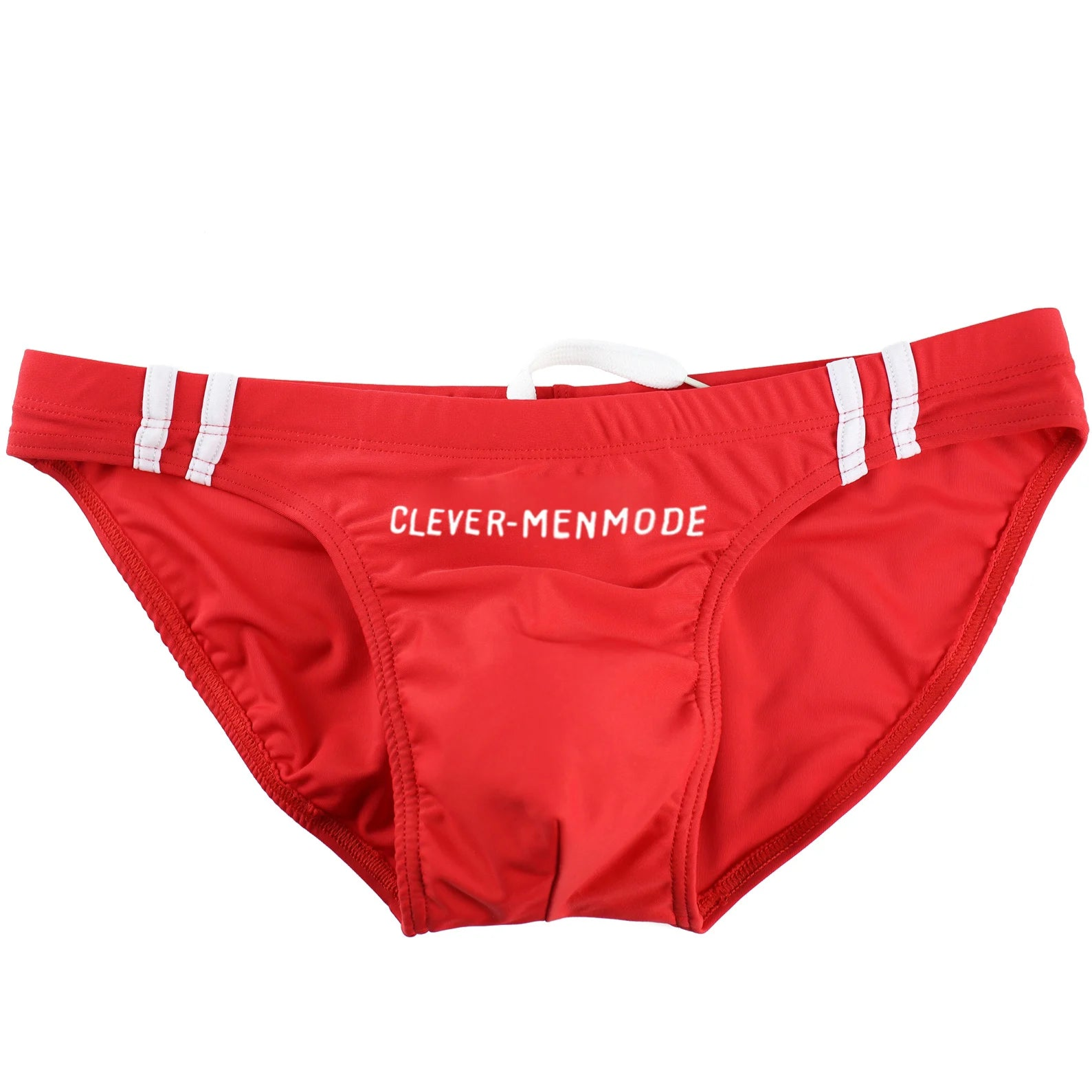 red Men’s Jock Strut Swim Briefs - pridevoyageshop.com - gay men’s sexy swim briefs, trunks, board shorts, and bikinis