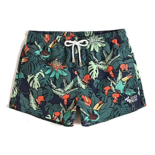 Jungle Rhythm Board Shorts - pridevoyageshop.com - gay men’s underwear and swimwear