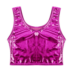rose Liquid Mercury Micro Metallic Vest - pridevoyageshop.com - gay men’s harness, lingerie and fetish wear