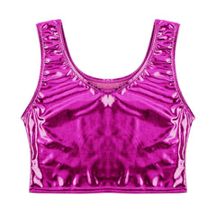 rose Liquid Mercury Micro Metallic Vest - pridevoyageshop.com - gay men’s harness, lingerie and fetish wear