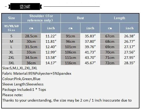 size chart of Boardwalk Candy Stripe Mesh Cami – pridevoyageshop.com – gay men’s harness, lingerie and fetish wear.