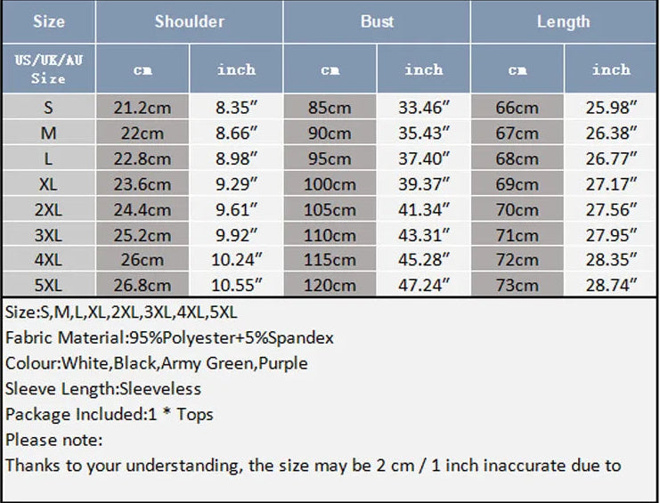 size chart of Boys’ Night Party Mesh Tank - pridevoyageshop.com - gay men's fashion, clubwear, party outfit