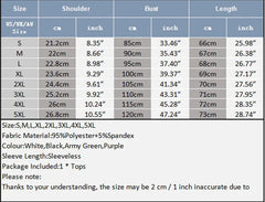 size chart of Boys’ Night Party Mesh Tank - pridevoyageshop.com - gay men's fashion, clubwear, party outfit