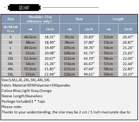 size chart of Dark Garden Sheer Harness Cami – pridevoyageshop.com – gay men’s harness, lingerie and fetish wear