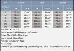 size chart of Gogo Glaze Mesh Top – pridevoyageshopcom – gay mens clubwear mesh tanks crop tops fashion tops partywear activewear