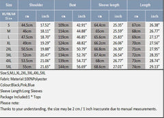 size chart of Hook Fishnet Long Sleeve Top - pridevoyageshop.com - gay men's fashion, clubwear, party outfit
