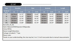size chart of  Pool Boy Hooded Mesh Top - pridevoyageshop.com - gay men's fashion, clubwear, party outfit