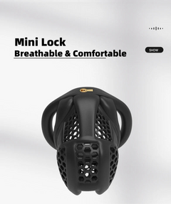 size details of Begging Hive Chastity Cage from Pridevoyageshop