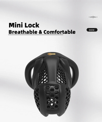 size details of Begging Hive Chastity Cage from Pridevoyageshop