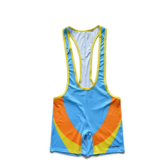 sky blue MeatPlay Wrestling Singlet from Pridevoyageshop