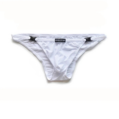 white Men’s Blow Me Quick-Release Brief - pridevoyageshop.com - gay men’s thongs, boxers, briefs and jockstraps