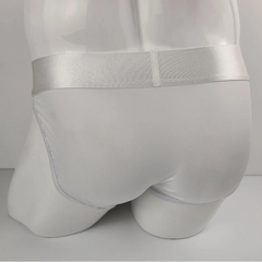 white Men’s Cock Hole Bulge Brief - pridevoyageshop.com - gay men’s thongs, boxers, briefs and jockstraps
