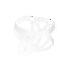 white Men’s Hoop Bandage Harness Jockstrap Men’s Hoop Bandage Harness Jockstrap - pridevoyageshop.com - gay men’s thongs, boxers, briefs and jockstraps