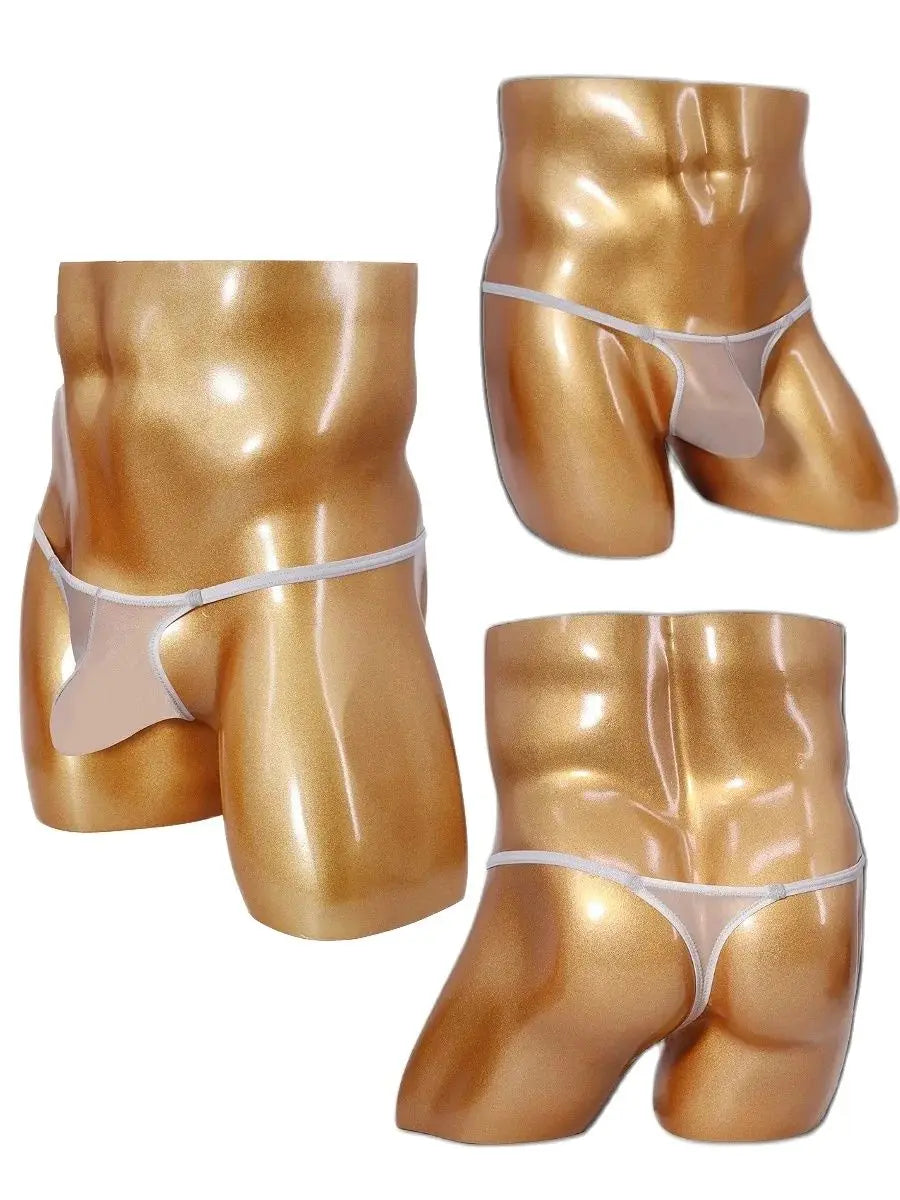 white Men’s Raw & Ravishing Sheer Thong - pridevoyageshop.com - gay men’s thongs, boxers, briefs and jockstraps