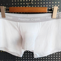 white Men’s Trophy Trunk Super-Big Pouch Boxers - pridevoyageshop.com - gay men’s thongs, boxers, briefs and jockstraps
