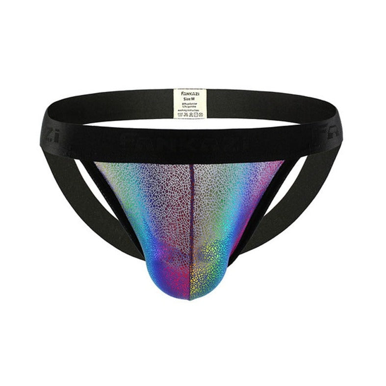 Rainbow Sparkle Jockstrap: Pride Jockstrap & Gay Jockstrap- pridevoyageshop.com - gay men’s underwear and swimwear