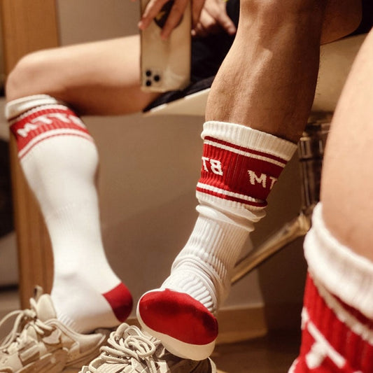 Bottom Crew Socks: Best Choice for Gay White Socks- pridevoyageshop.com - gay men’s harness, lingerie and fetish wear
